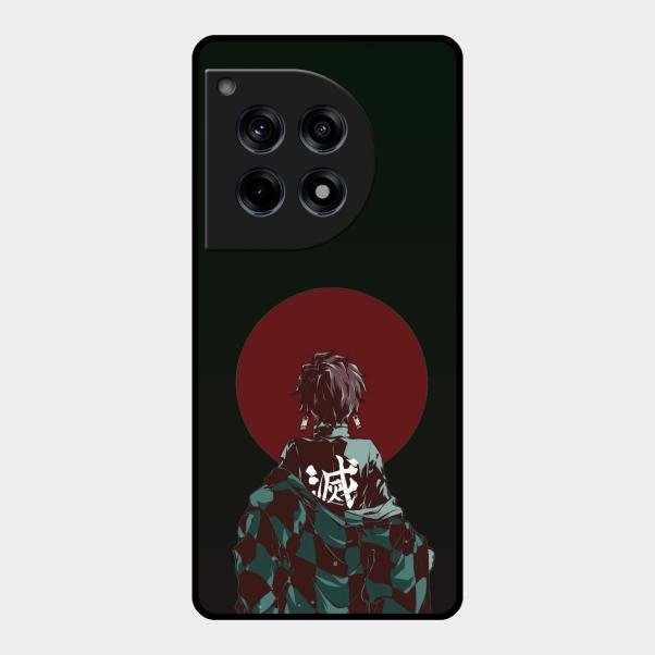 The Kind Slayer Glass Case Cover For Oneplus 12R 5G