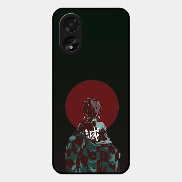 The Kind Slayer Glass Case Cover For Oppo A38