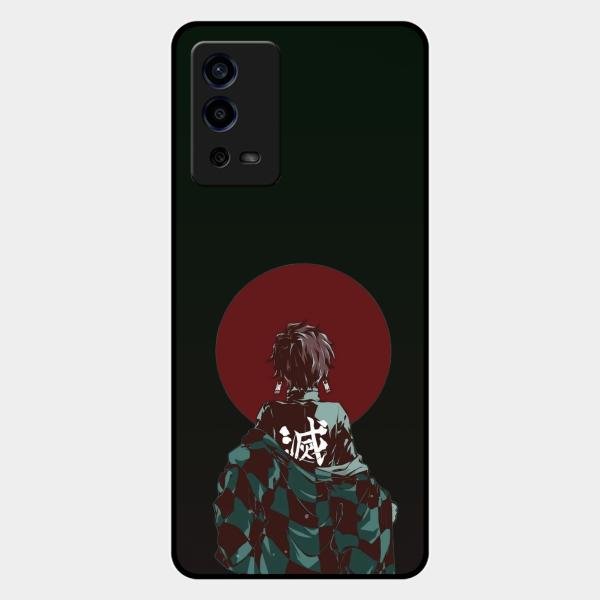 The Kind Slayer Glass Case Cover For Oppo A55