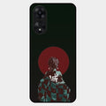 The Kind Slayer Glass Case Cover For Oppo A78 5G