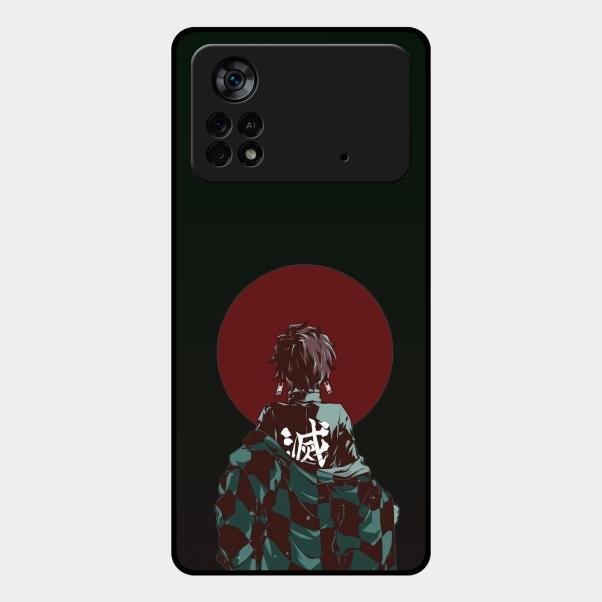 The Kind Slayer Glass Case Cover For Poco X4 Pro 5G