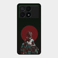 The Kind Slayer Glass Case Cover For Poco X6 Pro 5G