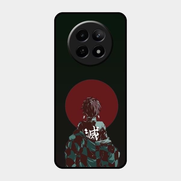 The Kind Slayer Glass Case Cover For Realme 12X 5G