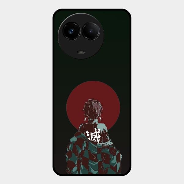 The Kind Slayer Glass Case Cover For Realme C67 5G