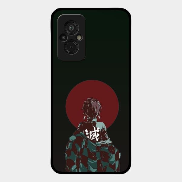 The Kind Slayer Glass Case Cover For Redmi 11 Prime 4G