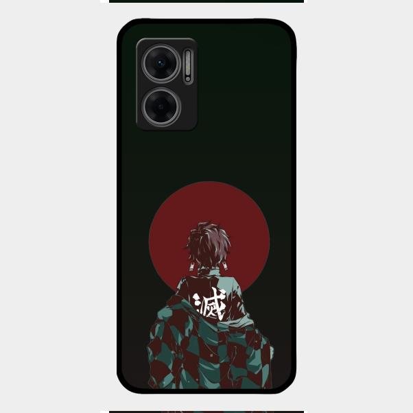 The Kind Slayer Glass Case Cover For Redmi 11 Prime 5G