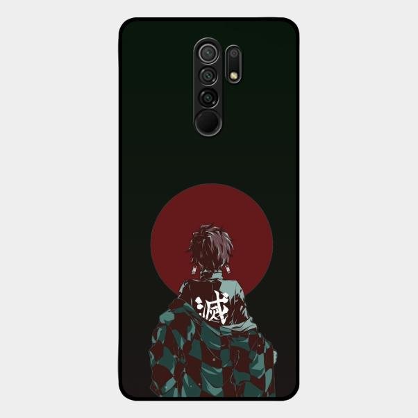 The Kind Slayer Glass Case Cover For Redmi 9 Prime