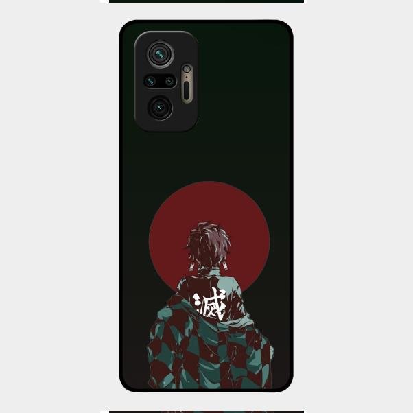The Kind Slayer Glass Case Cover For Redmi Note 10 Pro
