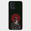 The Kind Slayer Glass Case Cover For Redmi Note 12 5G