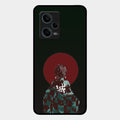 The Kind Slayer Glass Case Cover For Redmi Note 12 Pro Plus 5G