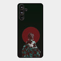 The Kind Slayer Glass Case Cover For Samsung Galaxy M55 5G