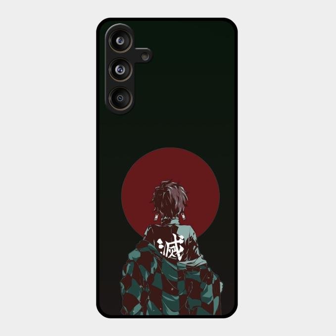 The Kind Slayer Glass Case Cover For Samsung Galaxy M55 5G