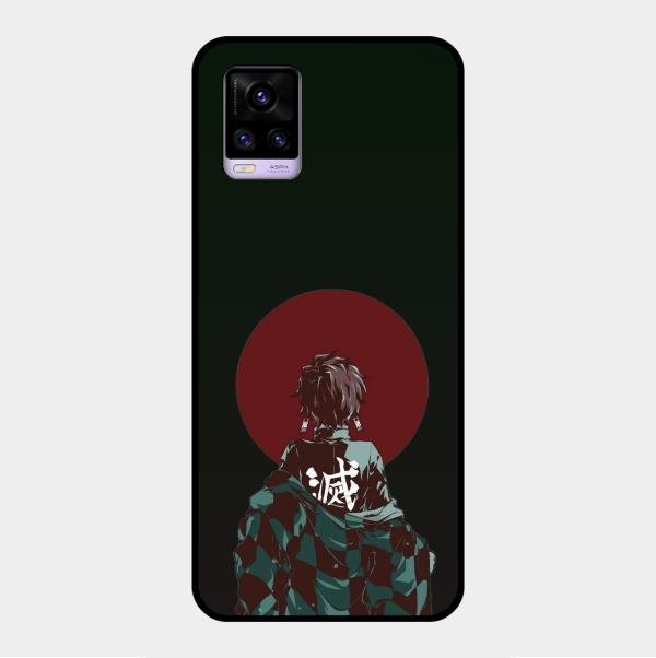The Kind Slayer Glass Case Cover For Vivo V20