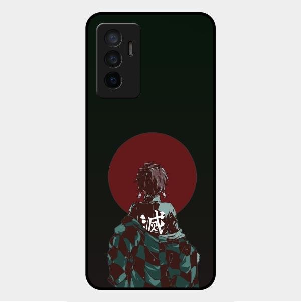 The Kind Slayer Glass Case Cover For Vivo V23E 5G