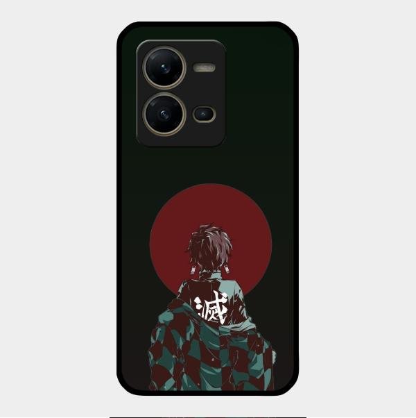 The Kind Slayer Glass Case Cover For Vivo V25 5G
