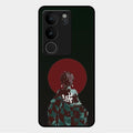 The Kind Slayer Glass Case Cover For Vivo V29 Pro 5G