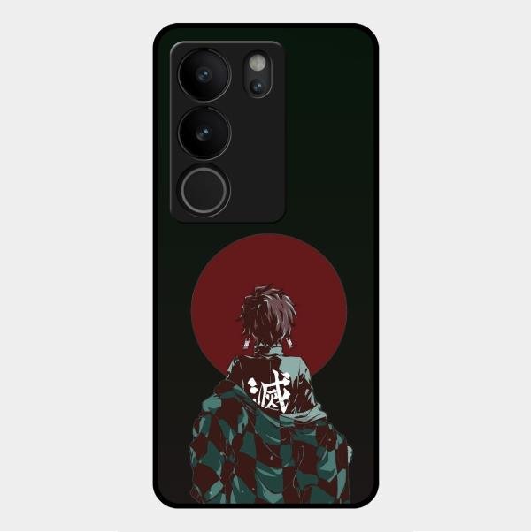 The Kind Slayer Glass Case Cover For Vivo V29 Pro 5G