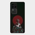 The Kind Slayer Glass Case Cover For Vivo V30 Pro 5G