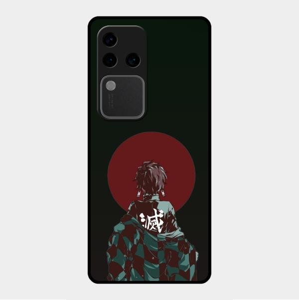 The Kind Slayer Glass Case Cover For Vivo V30 Pro 5G