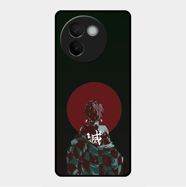 The Kind Slayer Glass Case Cover For Vivo V30E 5G