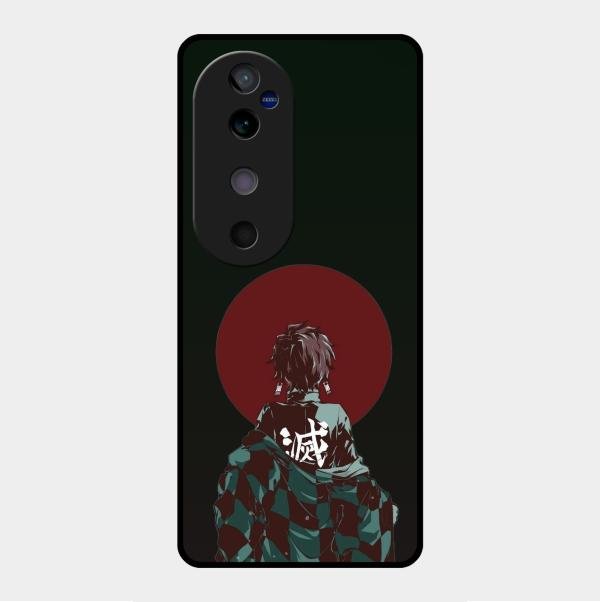 The Kind Slayer Glass Case Cover For Vivo V40 5G