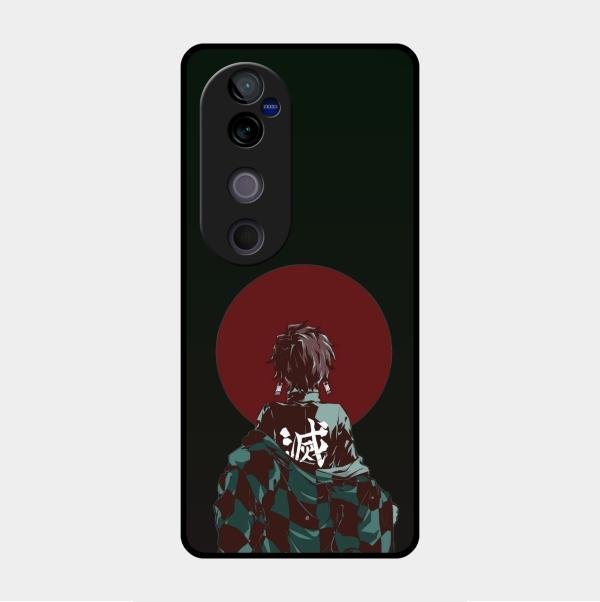 The Kind Slayer Glass Case Cover For Vivo V40 Pro 5G
