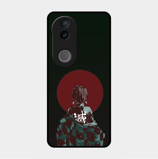 The Kind Slayer Glass Case Cover For Vivo V50 5G