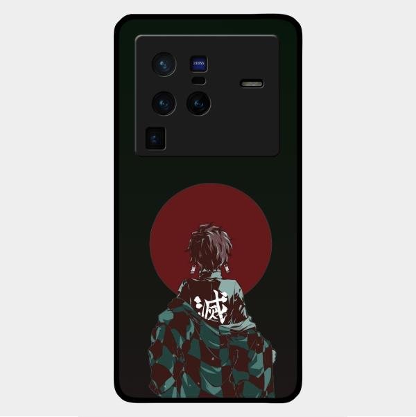 The Kind Slayer Glass Case Cover For Vivo X80 Pro 5G