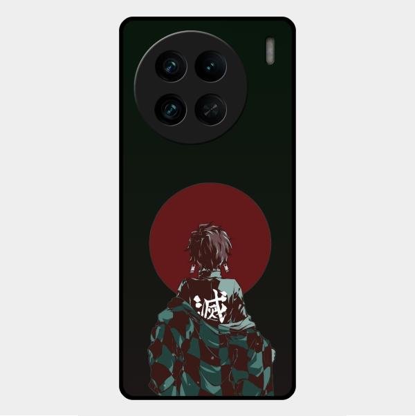 The Kind Slayer Glass Case Cover For Vivo X90 Pro 5G