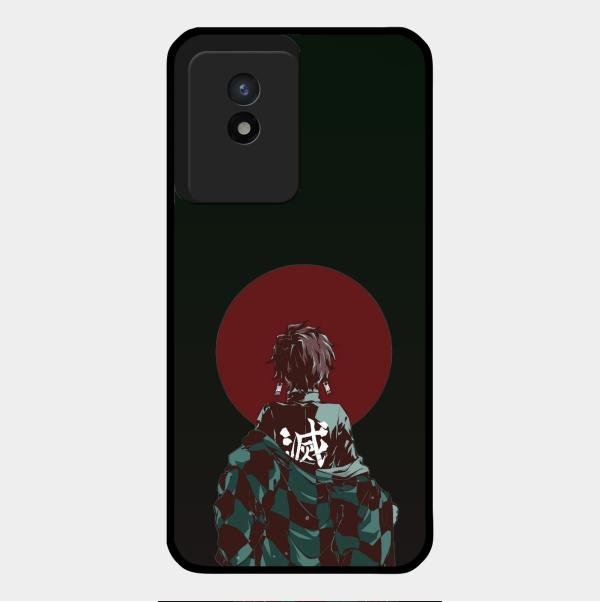 The Kind Slayer Glass Case Cover For Vivo Y02T