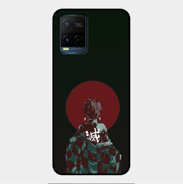 The Kind Slayer Glass Case Cover For Vivo Y21T