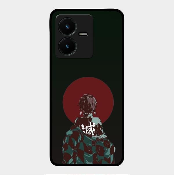 The Kind Slayer Glass Case Cover For Vivo Y22