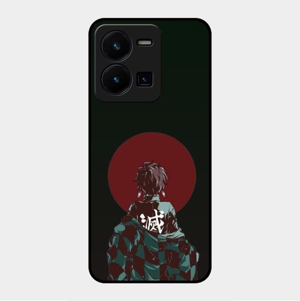 The Kind Slayer Glass Case Cover For Vivo Y35