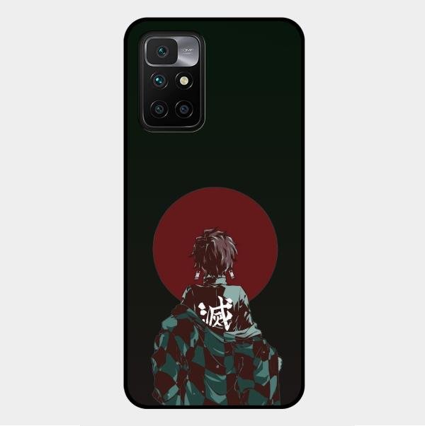 The Kind Slayer Glass Case Cover For Xiaomi Redmi 10 Prime