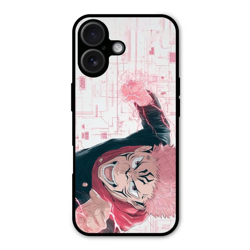 The Suguna Glass Case Cover For iPhone 16 Plus