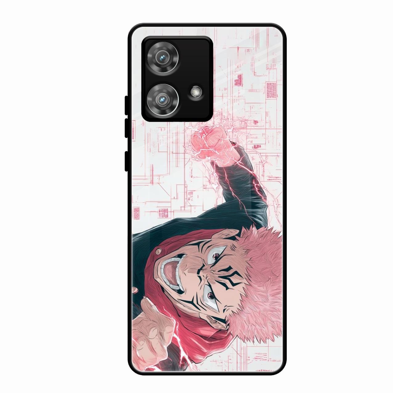 The Suguna Glass Case Cover For Motorola Edge 40 5G