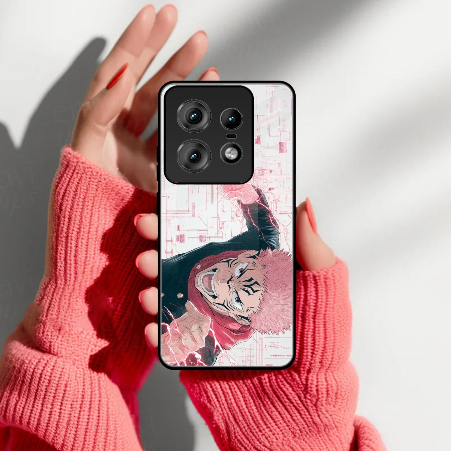 The Suguna Glass Case Cover For Motorola