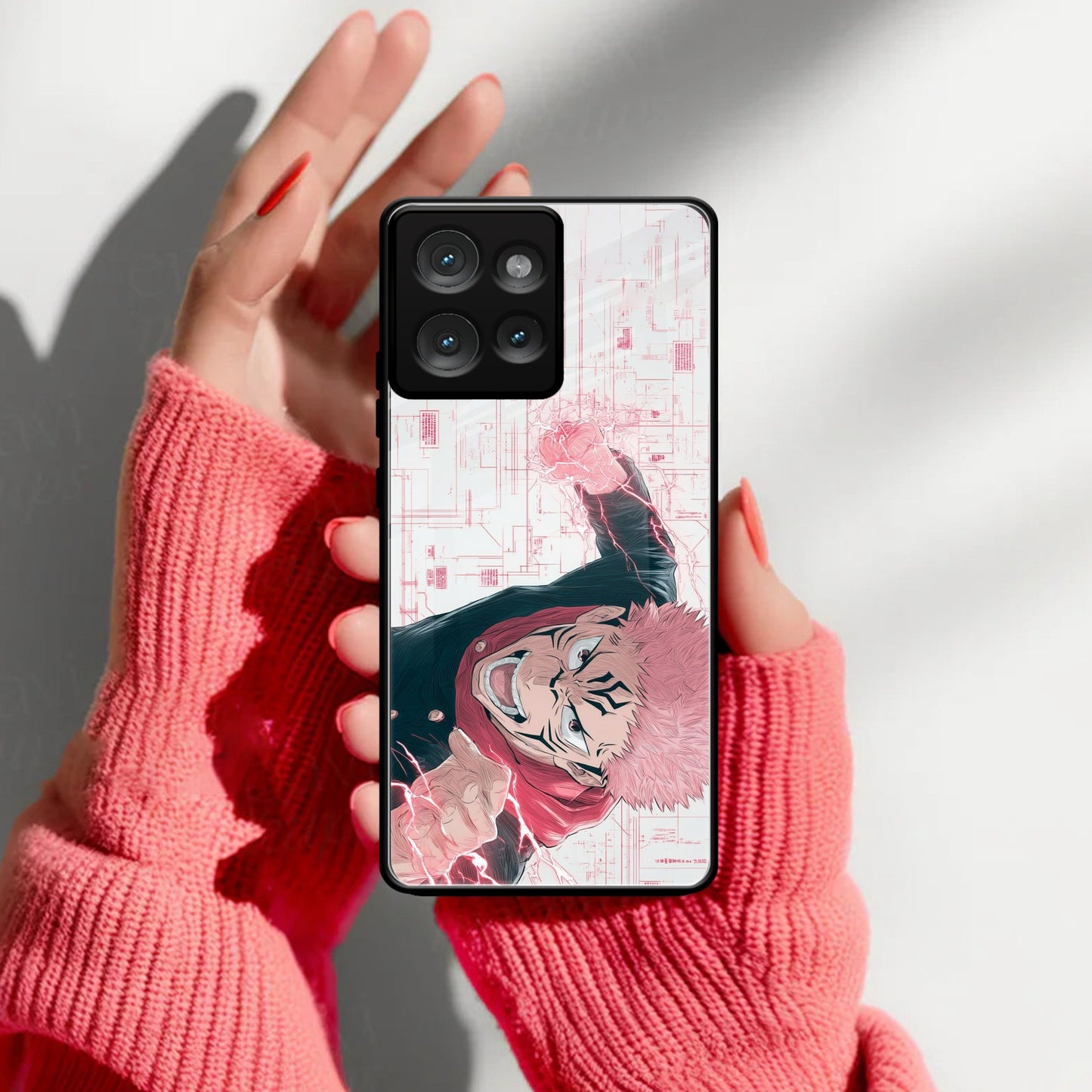 The Suguna Glass Case Cover For Motorola