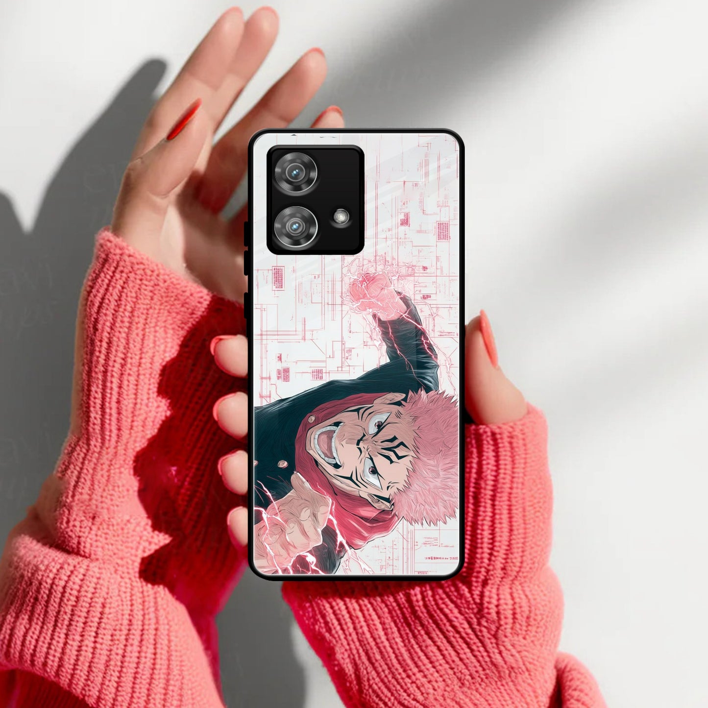 The Suguna Glass Case Cover For Motorola