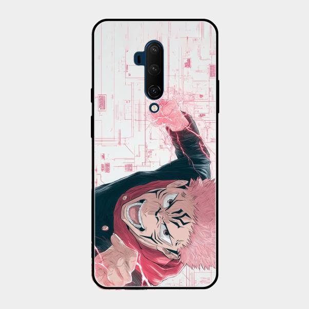 The Suguna Glass Case Cover For Oneplus 7T Pro