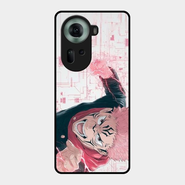 The Suguna Glass Case Cover For Oppo Reno 11 5G