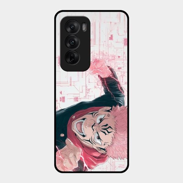 The Suguna Glass Case Cover For Oppo Reno 12 5G