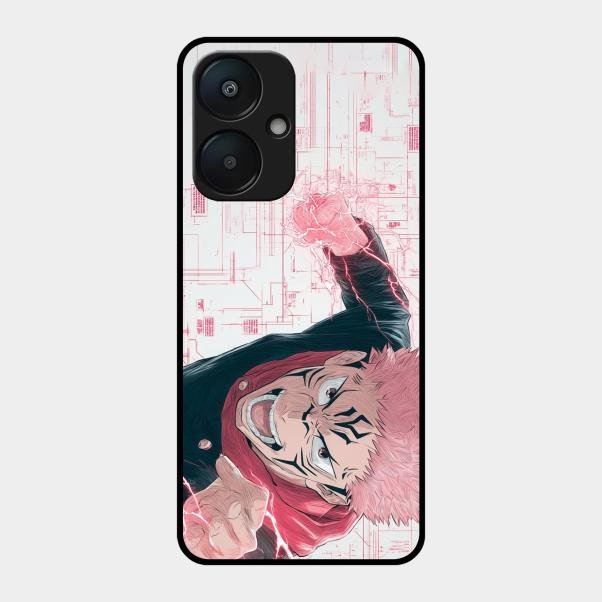 The Suguna Glass Case Cover For Redmi 13C 5G