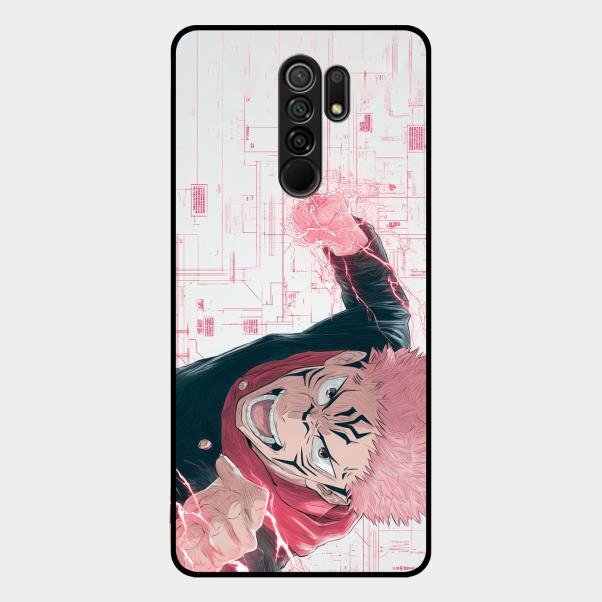 The Suguna Glass Case Cover For Redmi 9 Prime