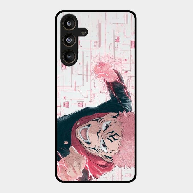 The Suguna Glass Case Cover For Samsung Galaxy M55 5G
