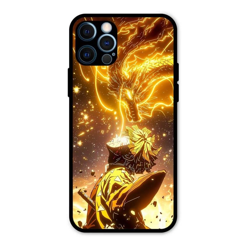 Thunder Boy Glass Case Cover For iPhone 12 Pro Max