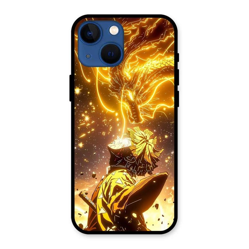 Thunder Boy Glass Case Cover For iPhone 13 mini