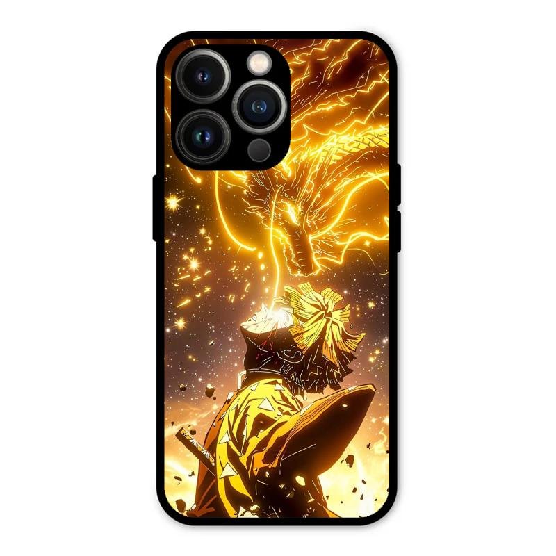 Thunder Boy Glass Case Cover For iPhone 13 Pro