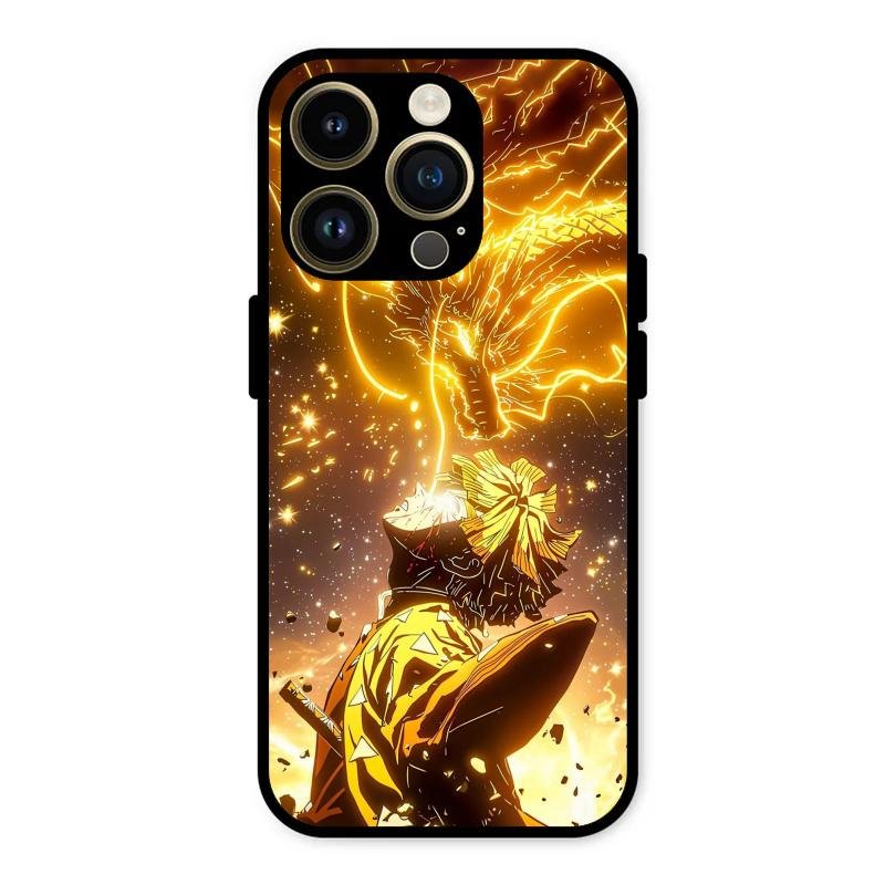 Thunder Boy Glass Case Cover For iPhone 14 Pro