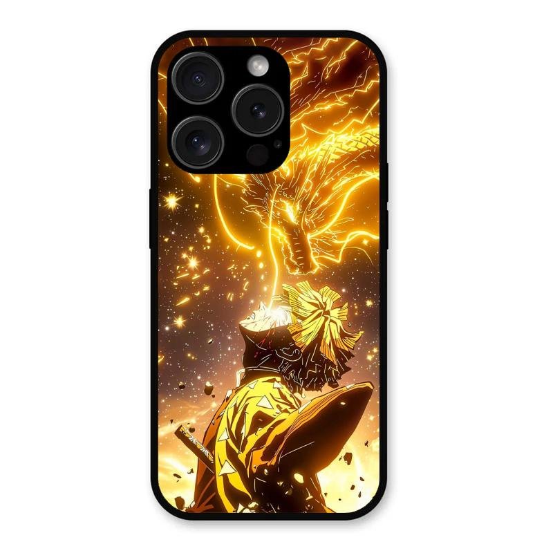 Thunder Boy Glass Case Cover For iPhone 15 Pro Max